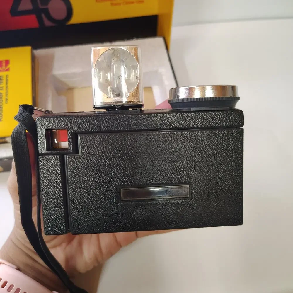 Vintage Kodak Instamatic X-45 Camera Outfit Original Box Flash Film MCM